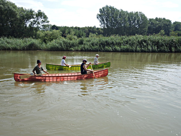 die Boote starten