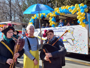 Tresgaites furchtlos mit der Luftflotte des Prinzen Karneval in Nürnberg 2025